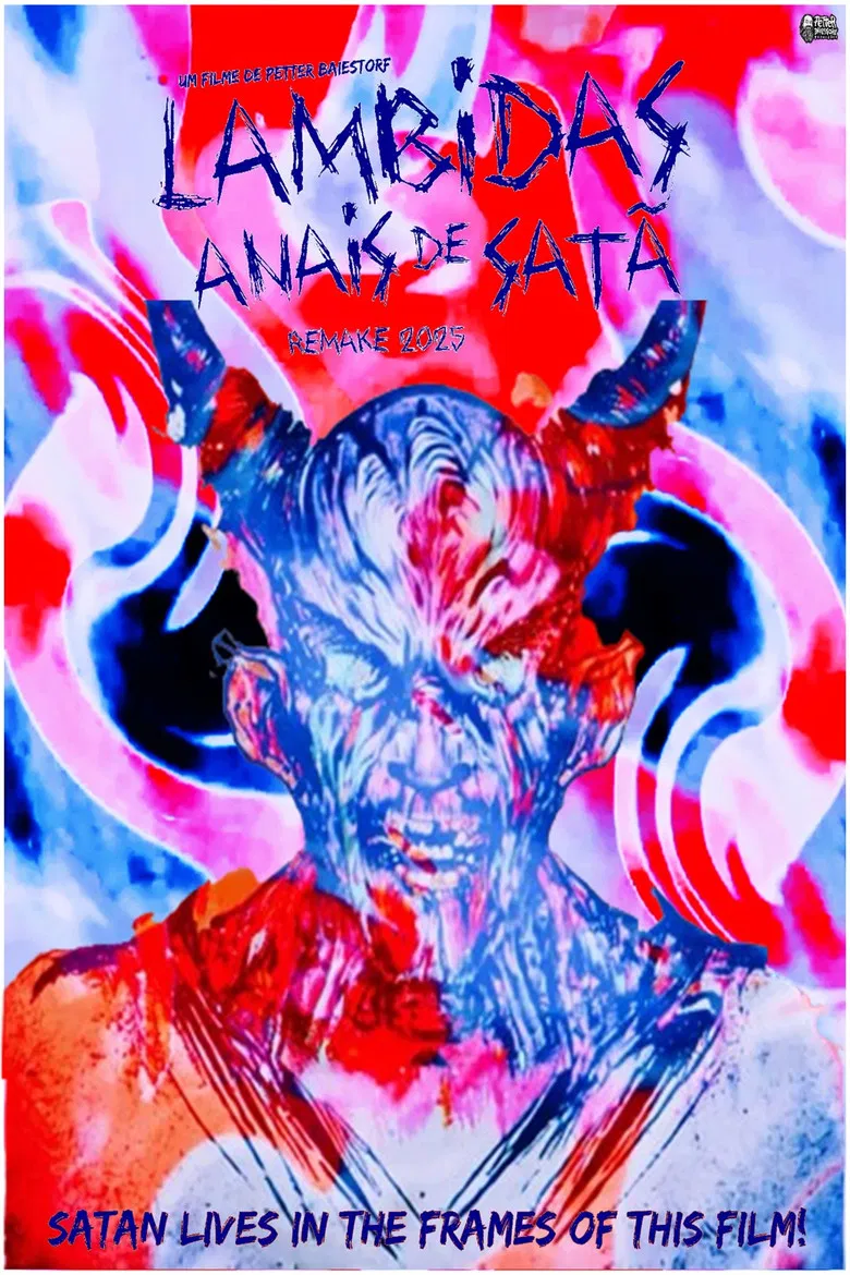 Lambidas Anais de Satã - Remake 2025 poster background