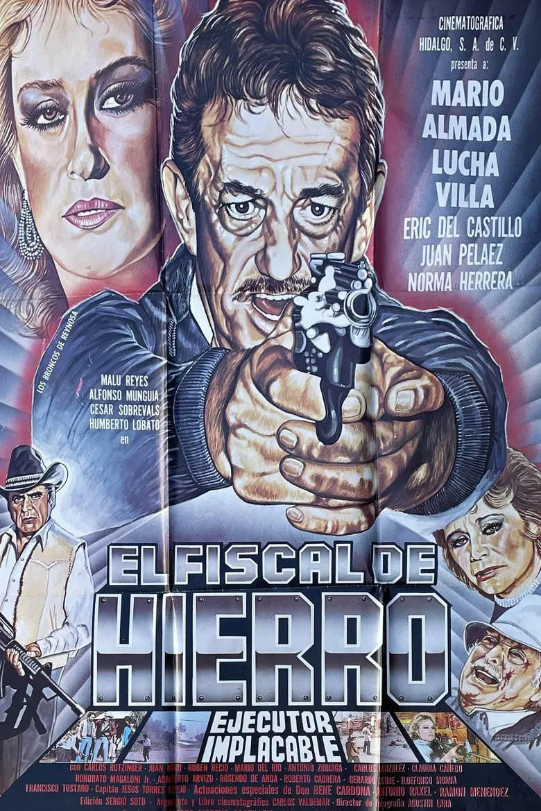 El Fiscal de Hierro poster background