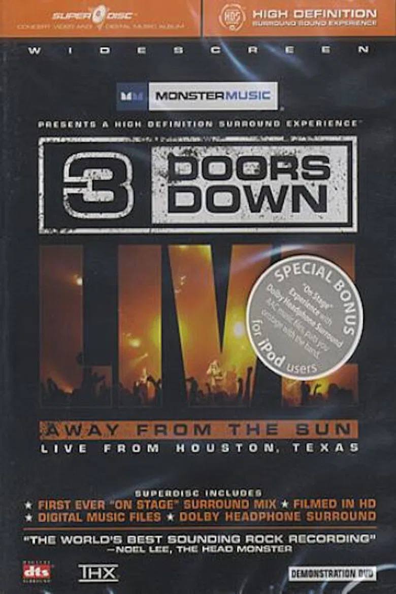 3 Doors Down - Away from the Sun poster background