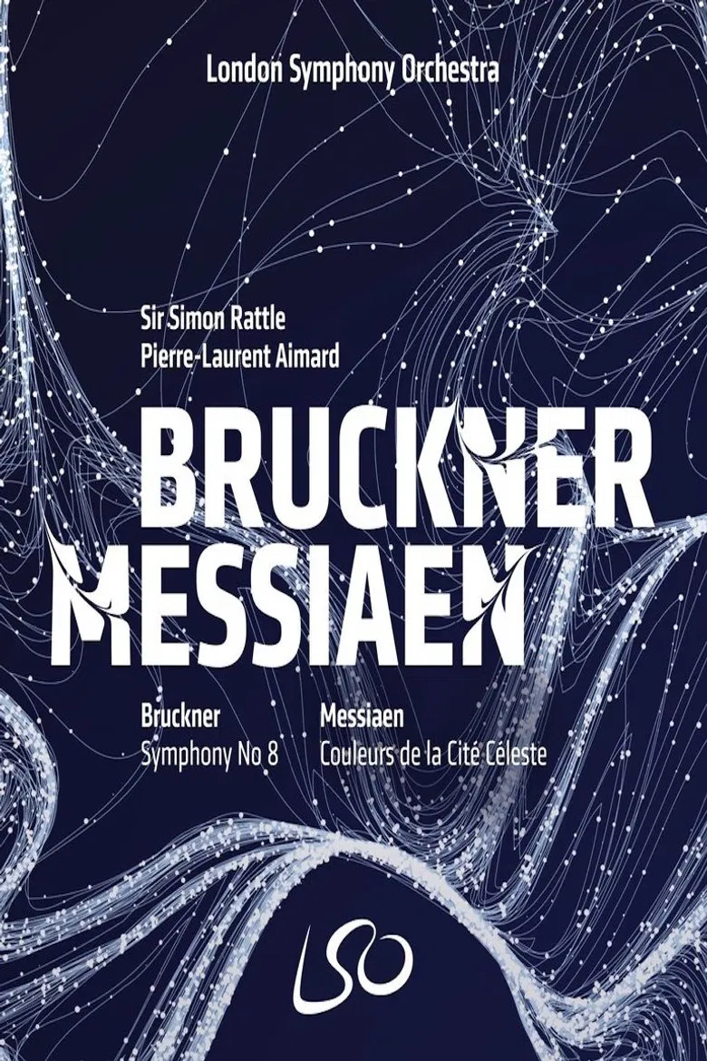 London Symphony Orchestra: Bruckner & Messiaen poster background