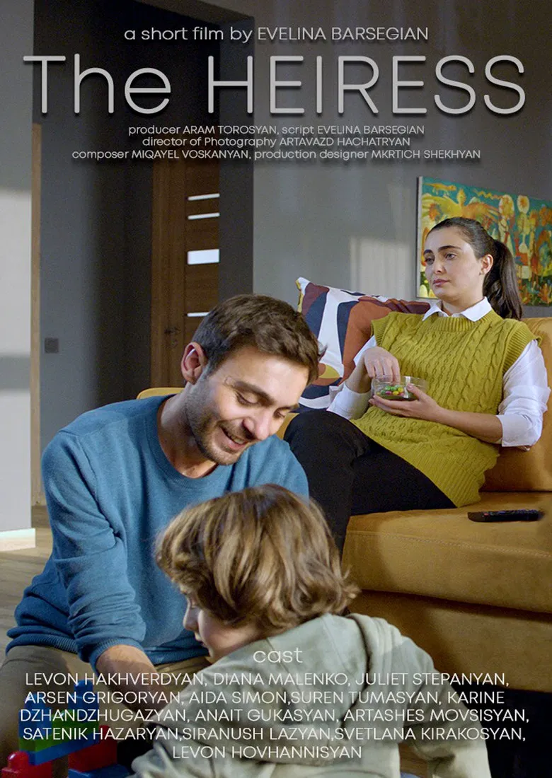 The Heiress poster background