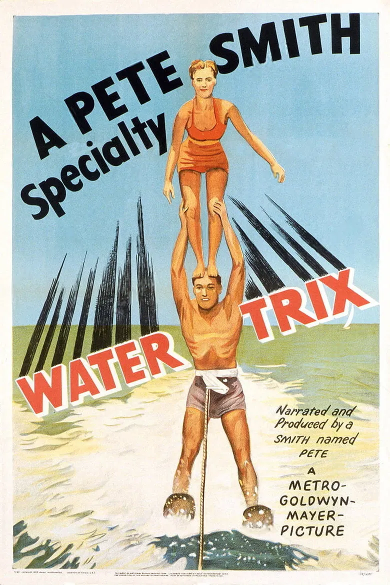 Water Trix poster background