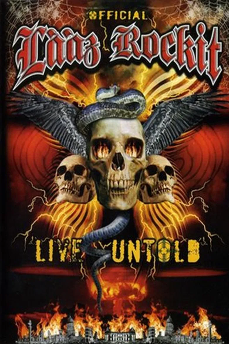 Lȧȧz Rockit: Live Untold poster background