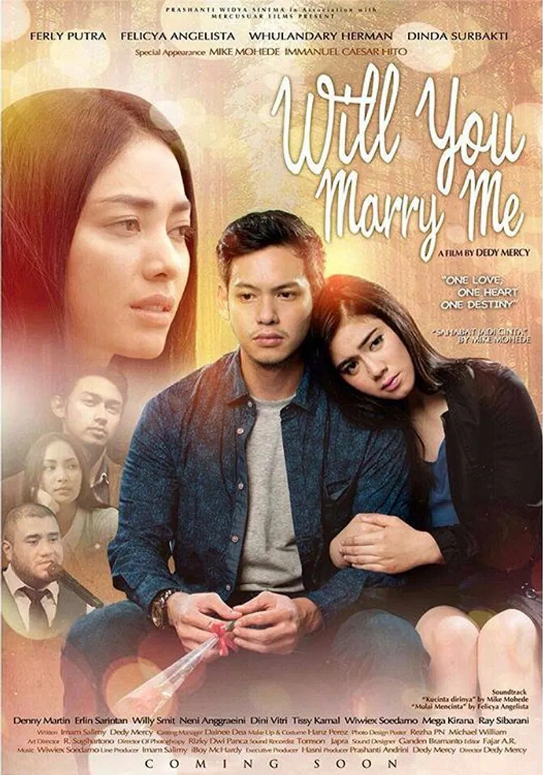 Will You Marry Me poster background