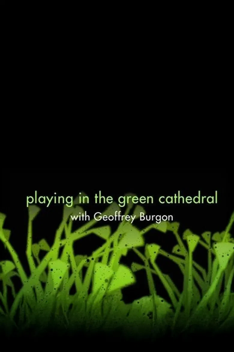 Playing in the Green Cathedral poster background