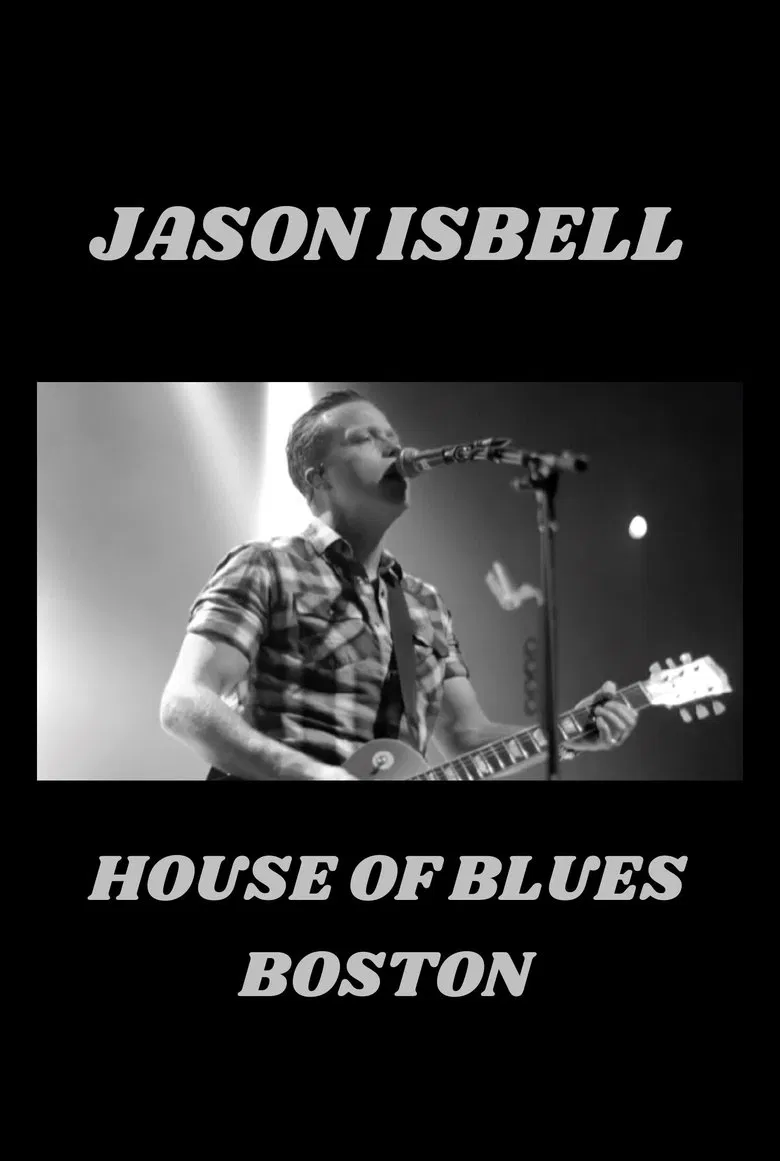 Jason Isbell - Live at House of Blues poster background