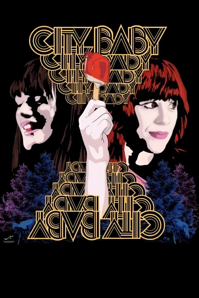 City Baby poster background