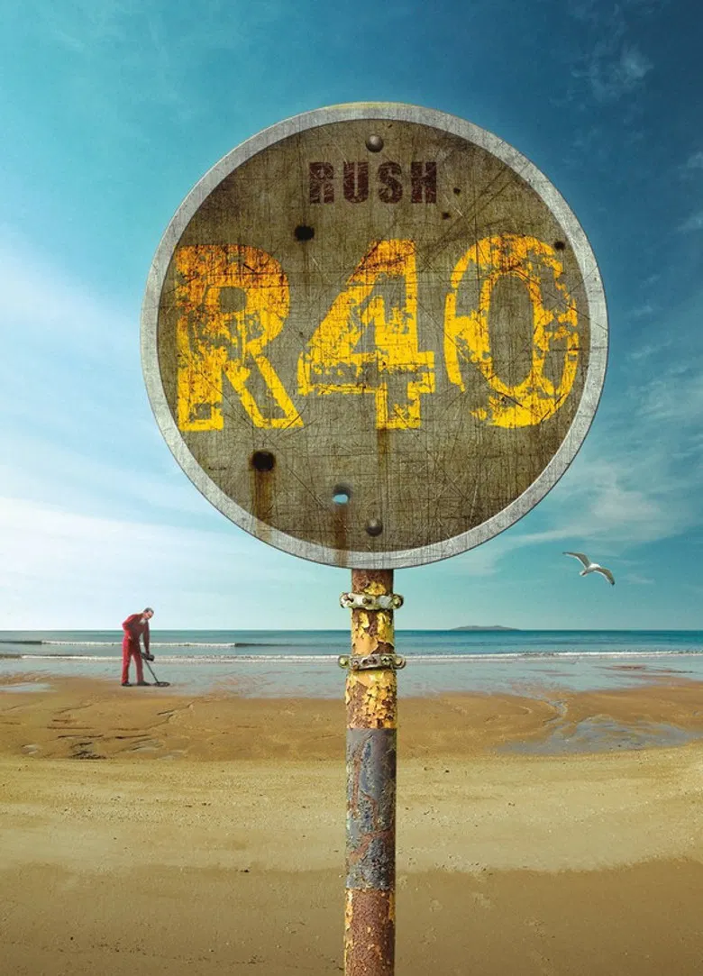 Rush - Live at The Molson Amphitheater 1997 poster background