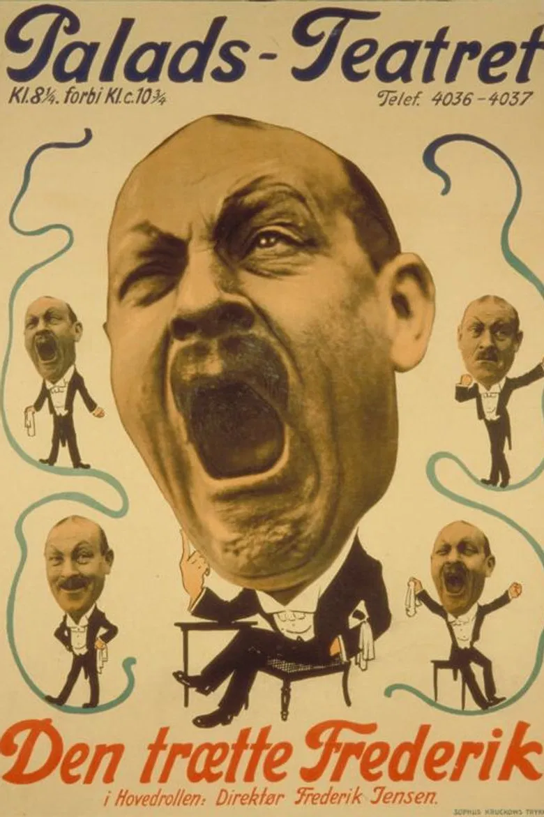 Den trætte Frederik poster background