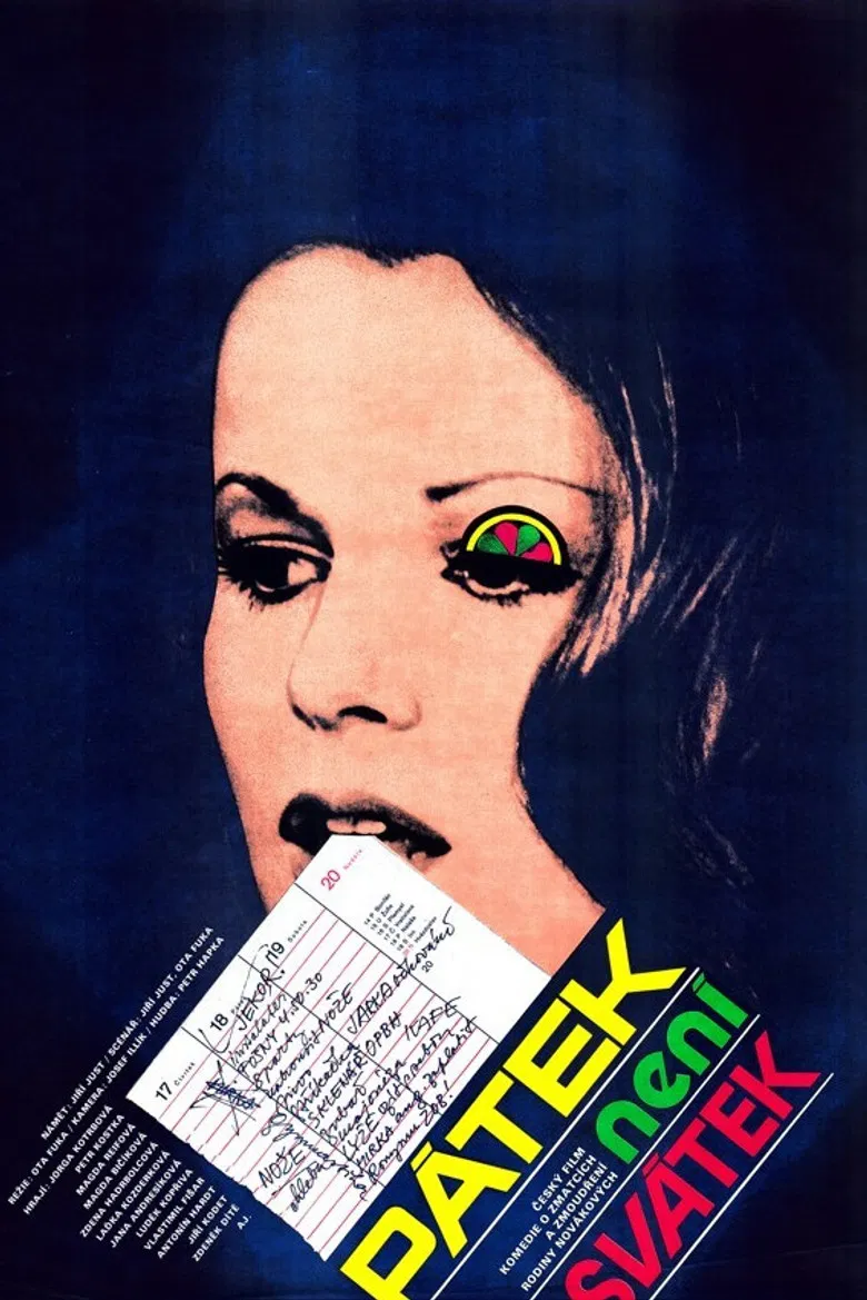 Friday Is No Holiday poster background