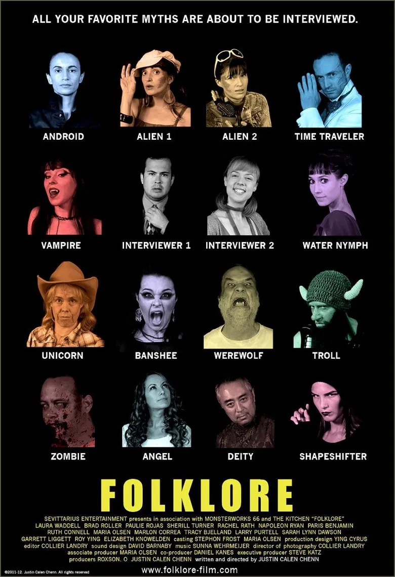 Folklore poster background