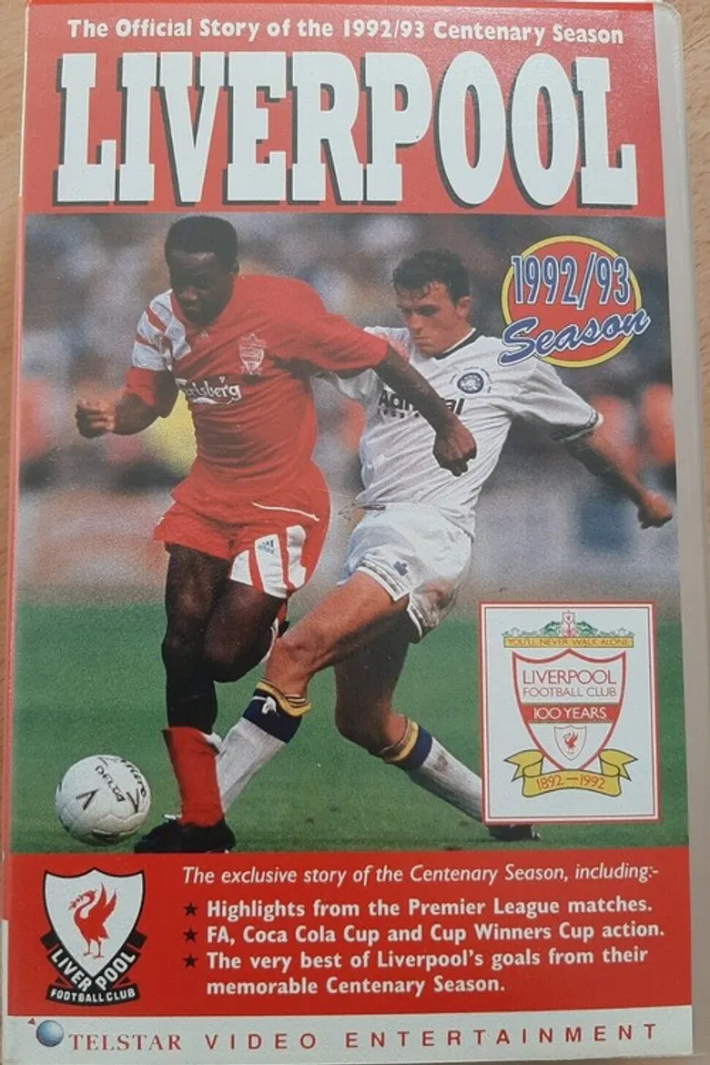 Liverpool F.C. - Official Season Review 1992-93 poster background