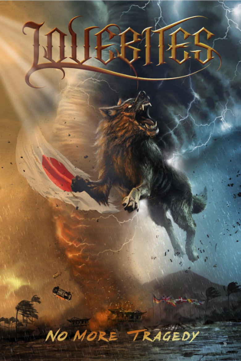 LOVEBITES - No More Tragedy - Live In Tokyo 2024 poster background