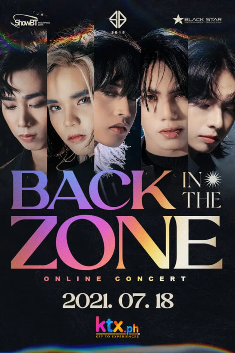 SB19 Back in the Zone: Online Concert poster background