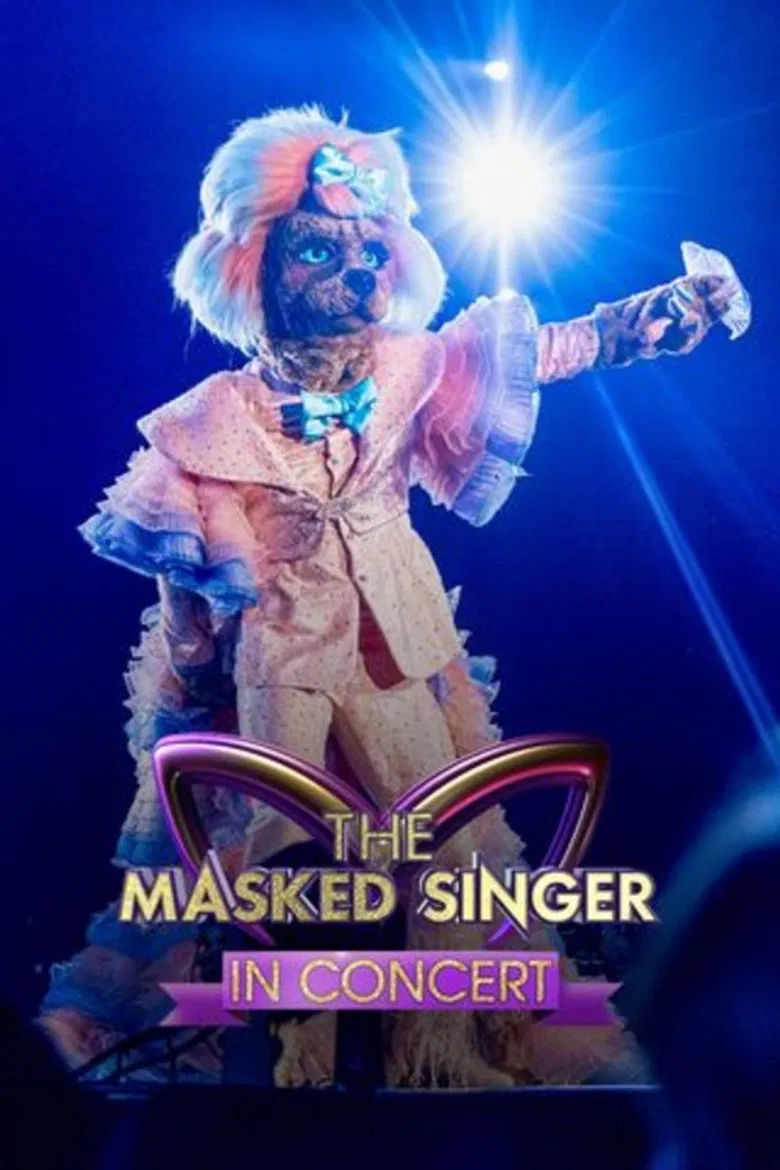 The Masked Singer in concert poster background