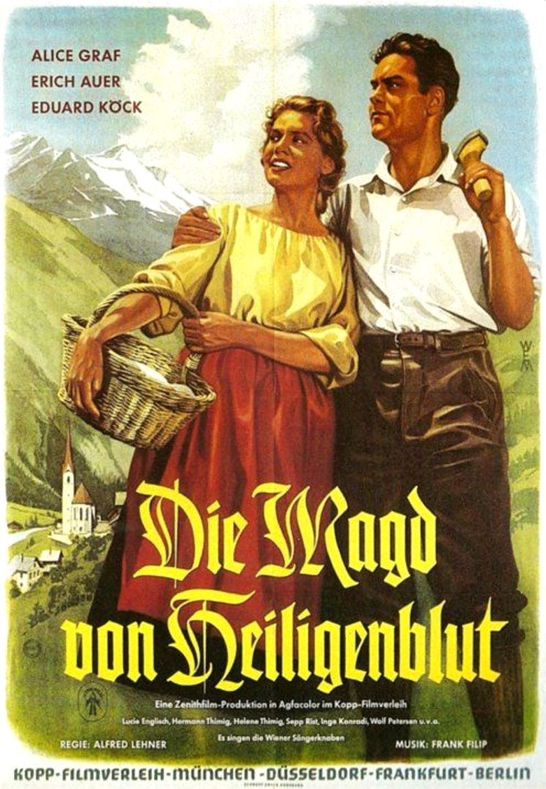 Die Magd von Heiligenblut poster background