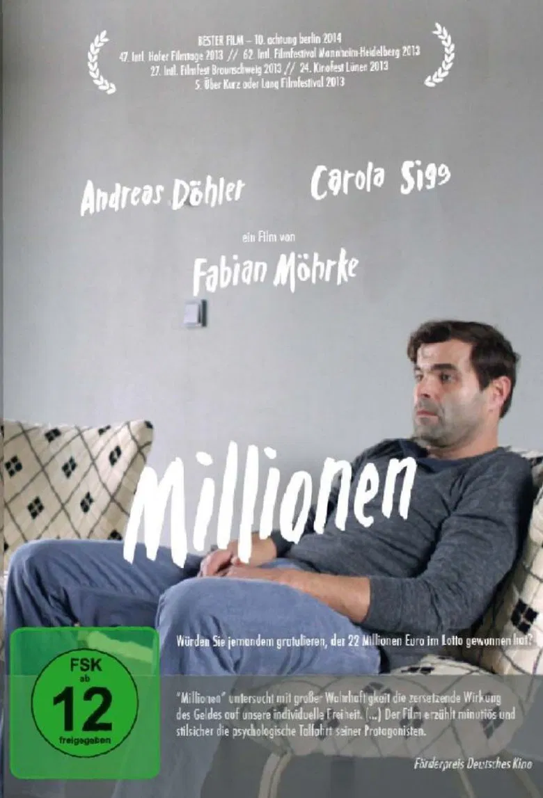 Millionen poster background