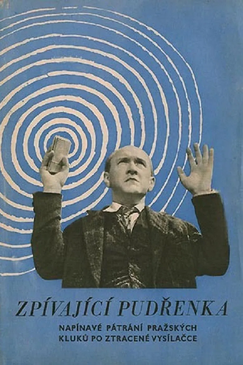 Zpívající pudřenka poster background