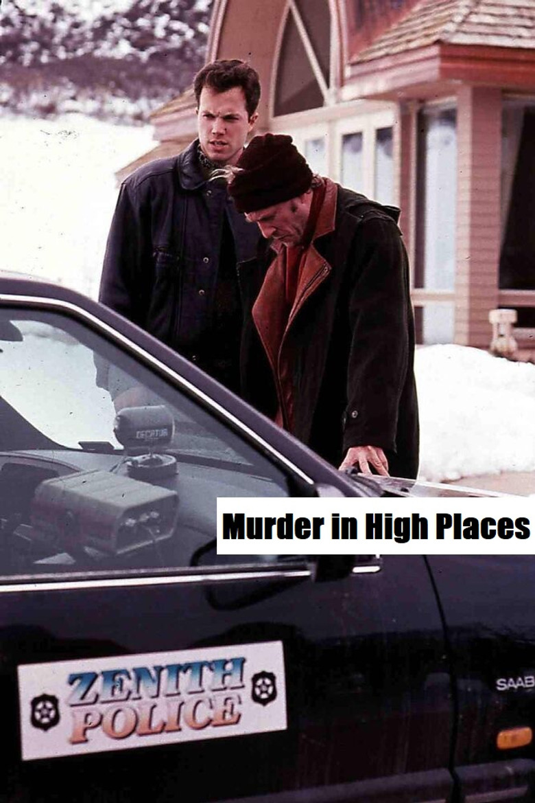 Murder in High Places poster background