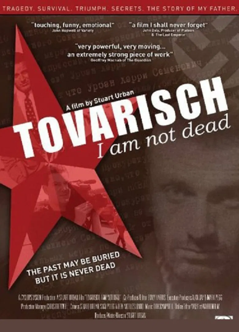 Tovarisch I Am Not Dead poster background