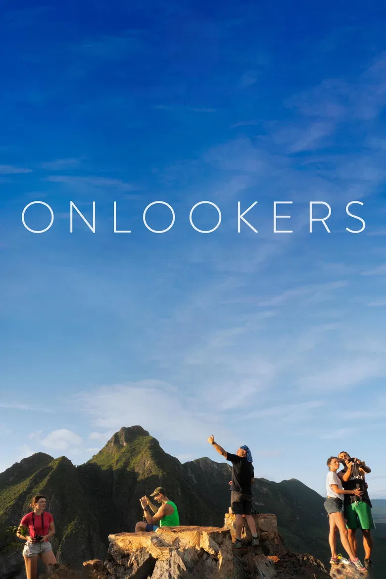 Onlookers poster background