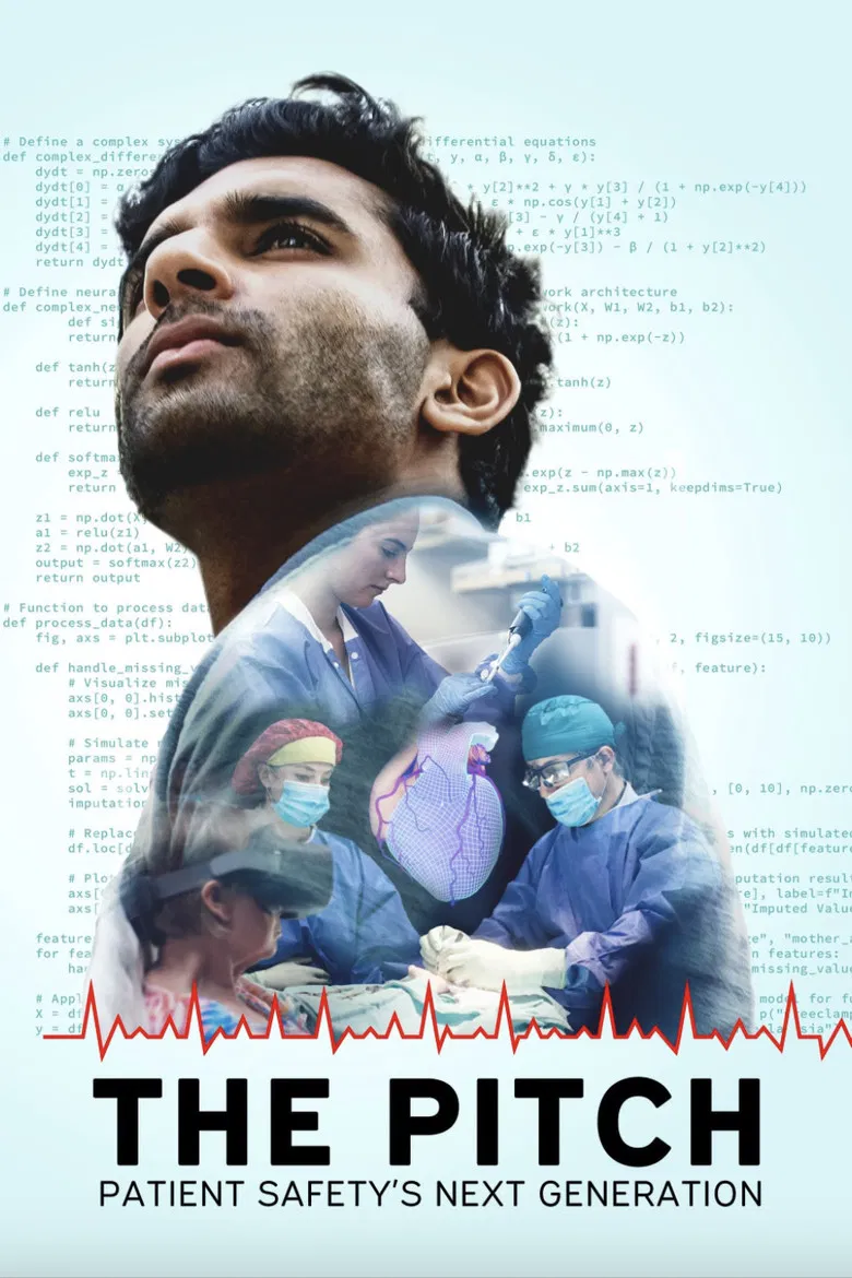 The Pitch: Patient Safety's Next Generation poster background