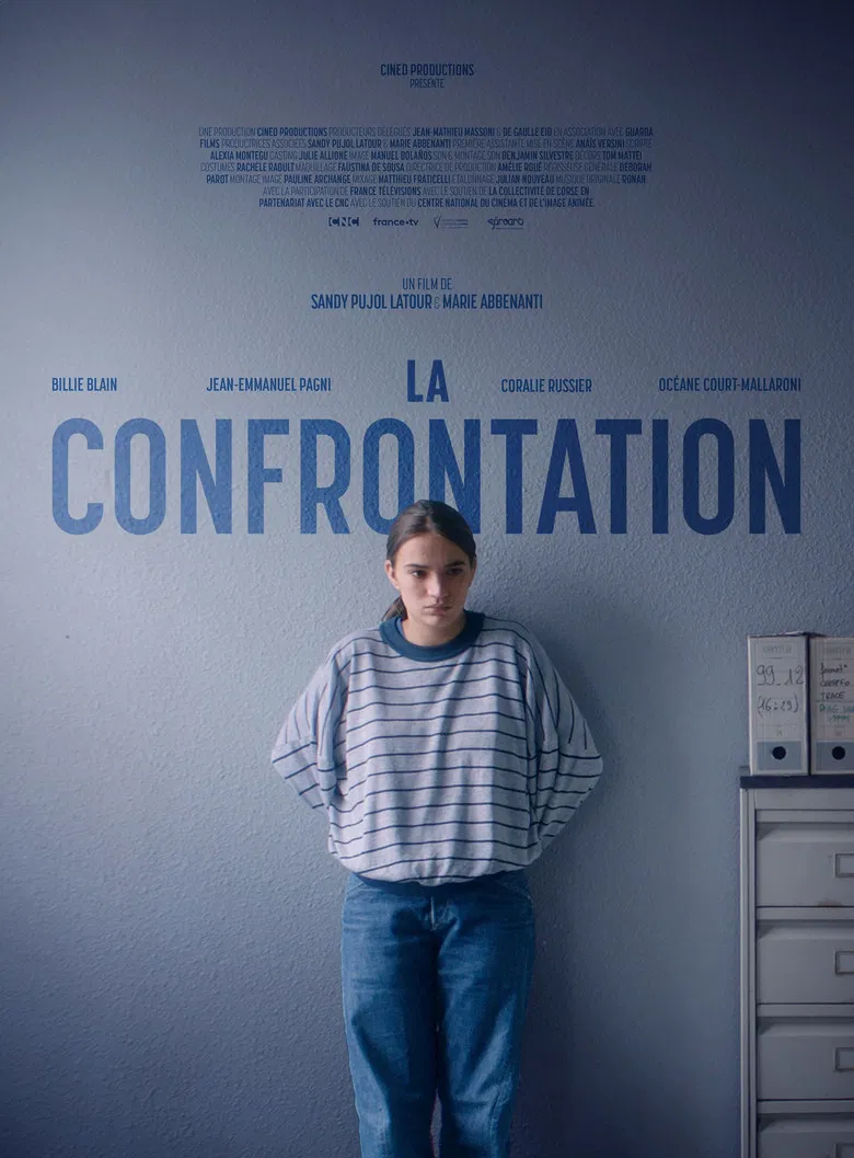 Confrontation poster background