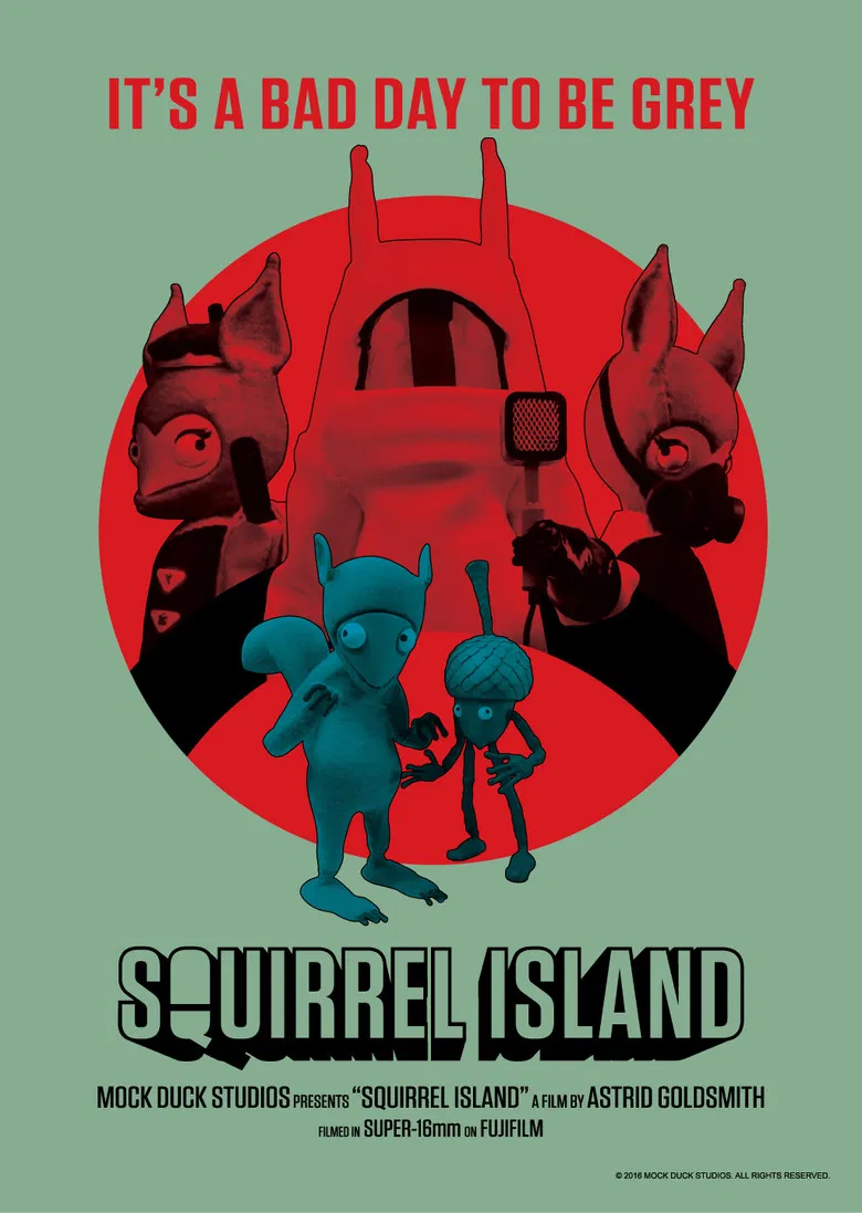 Squirrel Island poster background