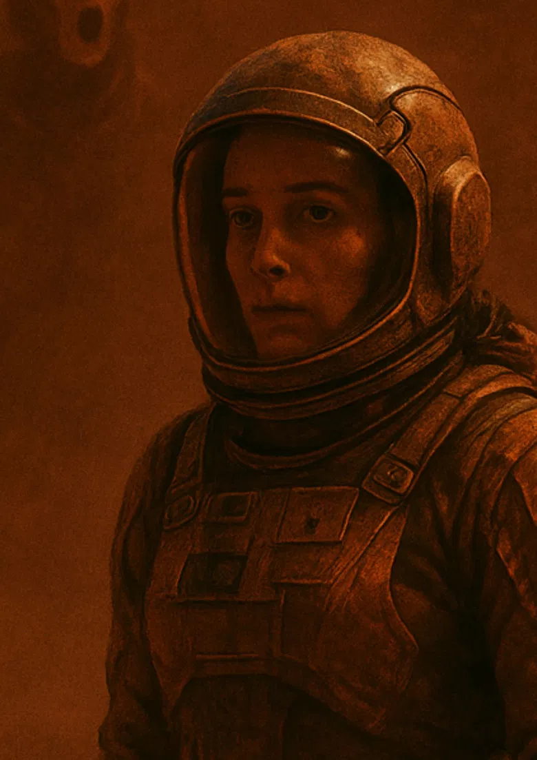 Martian Ghost Story poster background