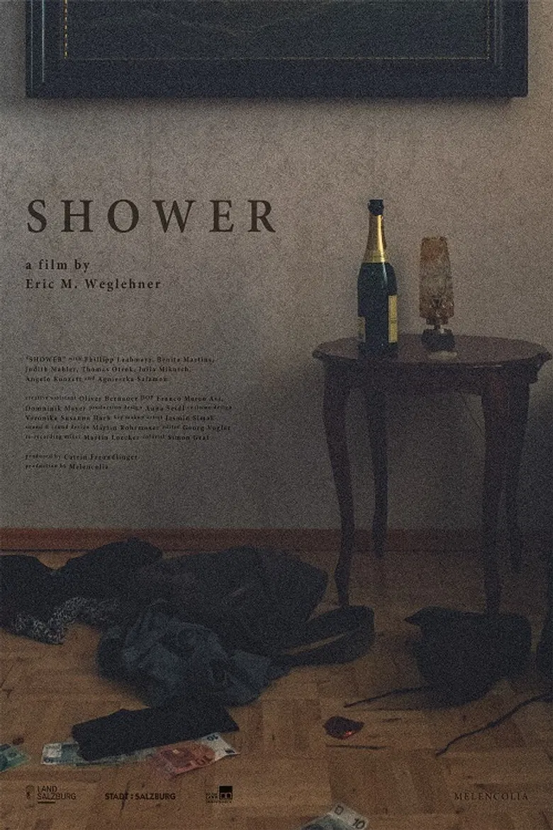 Shower poster background