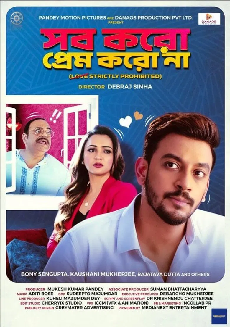 Sob Koro Prem Koro Na poster background