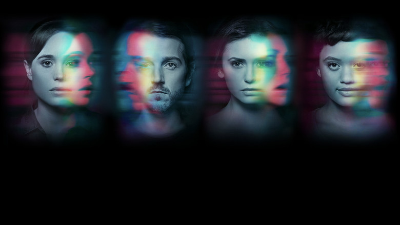 Dark, atmospheric lighting surrounds a character in a moment of tension.