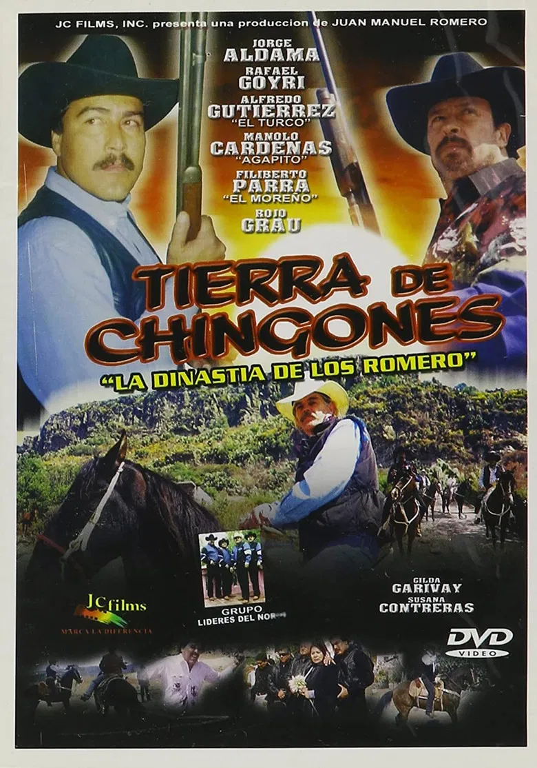 Tierra de chingones poster background
