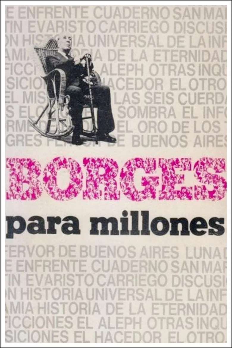 Borges para millones poster background