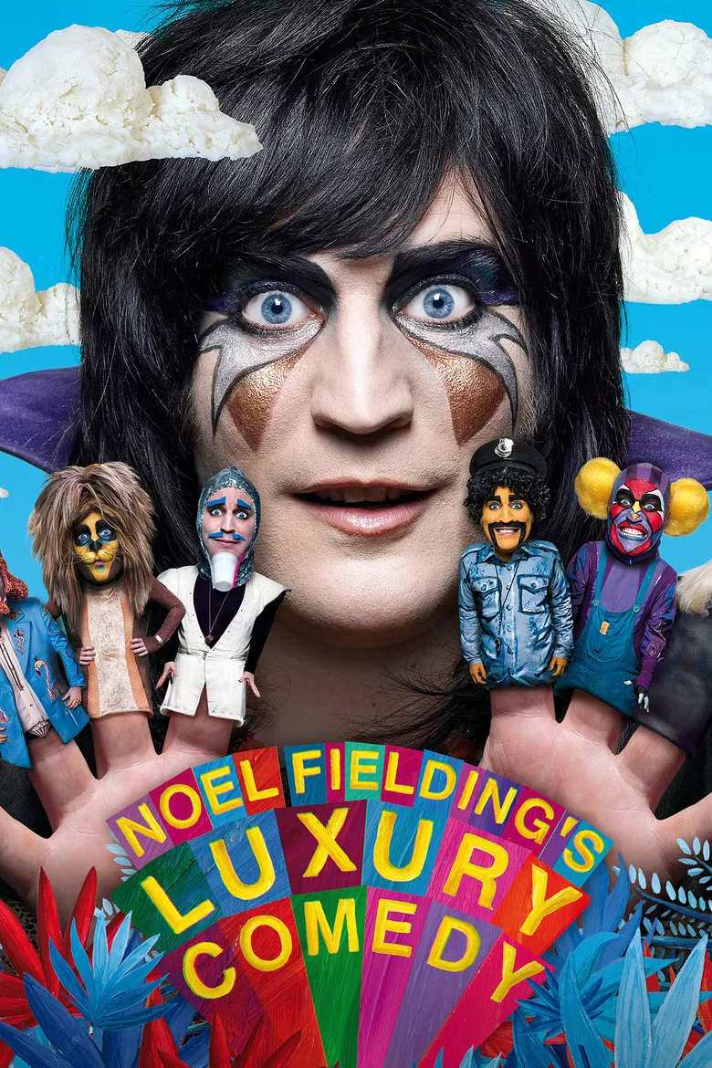Noel Fielding's Luxury Comedy poster background