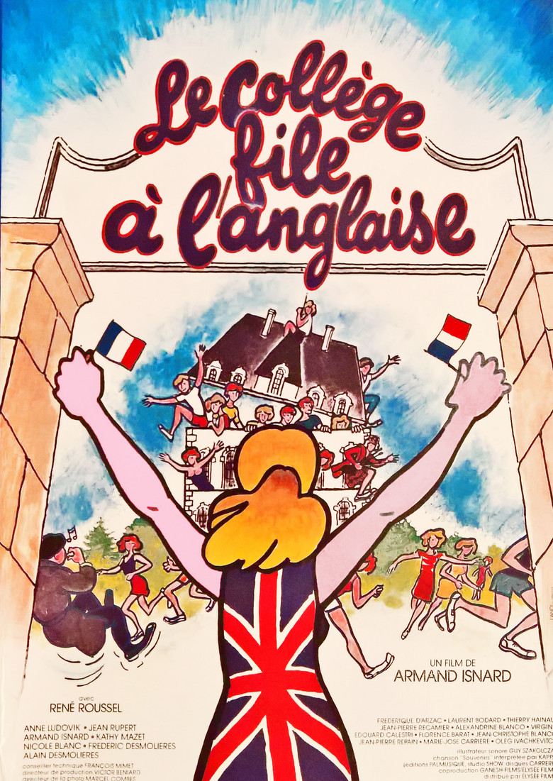 Le collège file à l'anglaise poster background