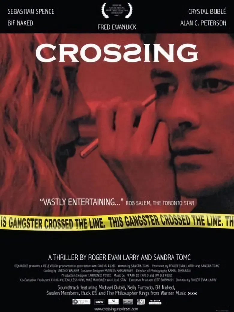 Crossing poster background