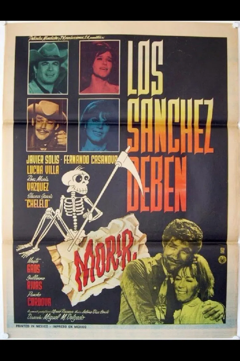 Los Sánchez deben morir poster background