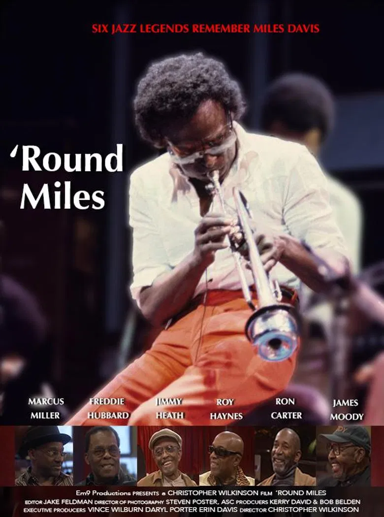 'Round Miles: A Miles Davis Documentary poster background