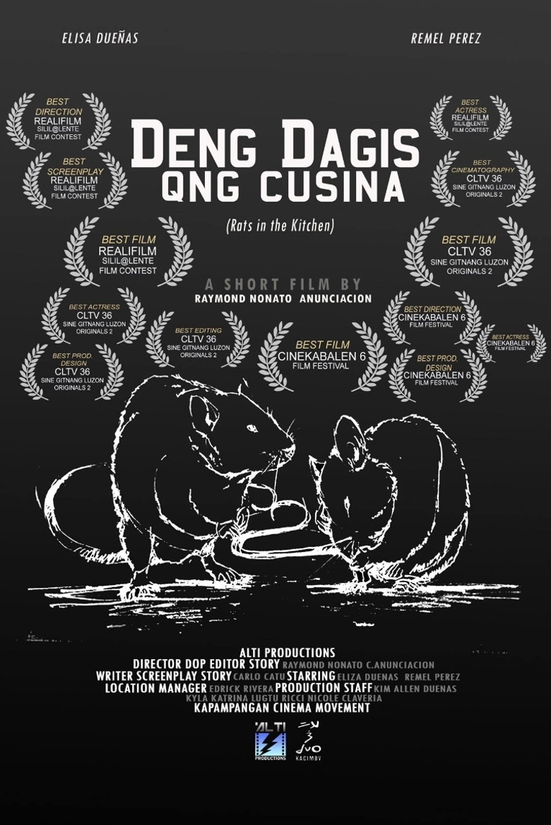 Rats in the Kitchen poster background