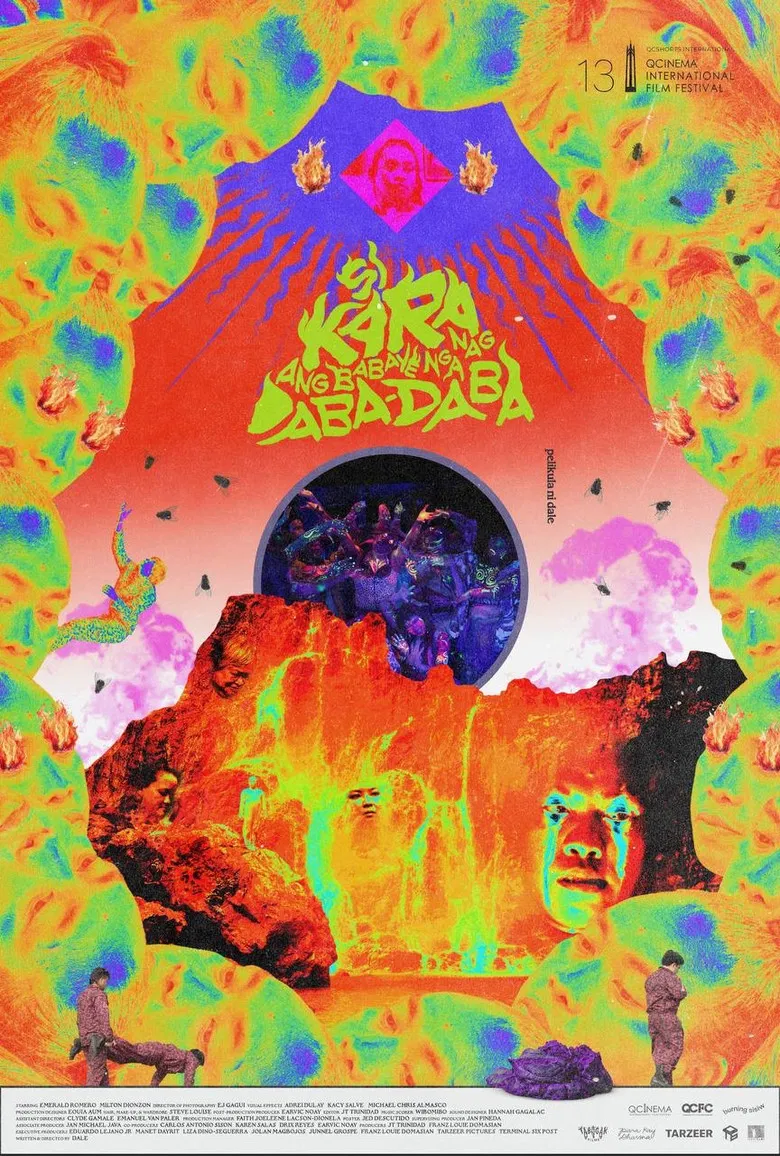 Kara: The Burning Woman poster background