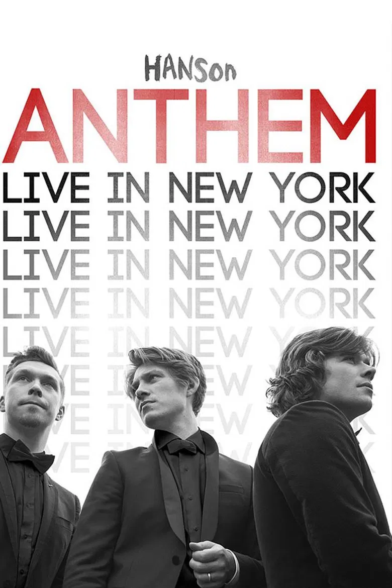 Hanson: ANTHEM Live in New York poster background
