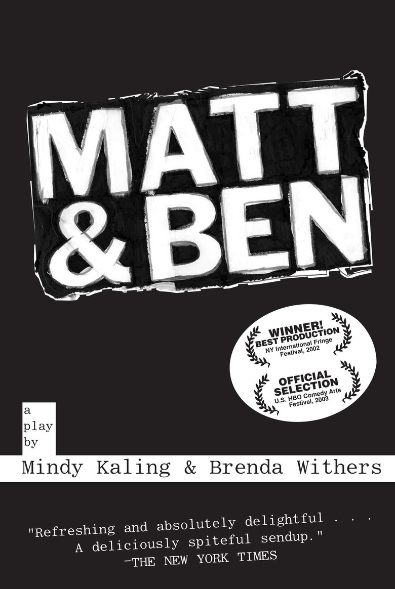 Matt & Ben poster background