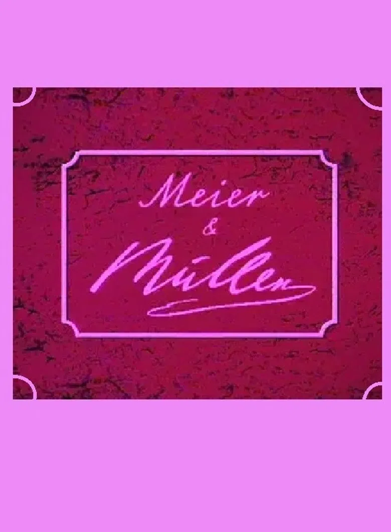 Meier und Müller poster background