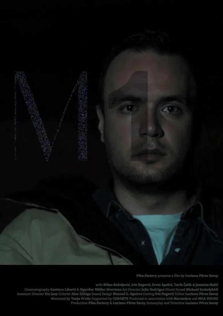 M-1 poster background