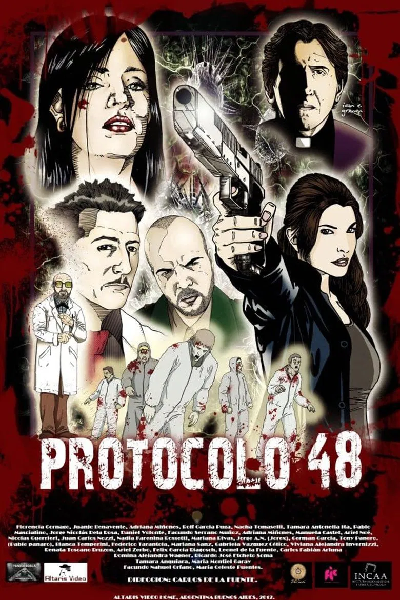 Protocolo 48: El experimento final poster background