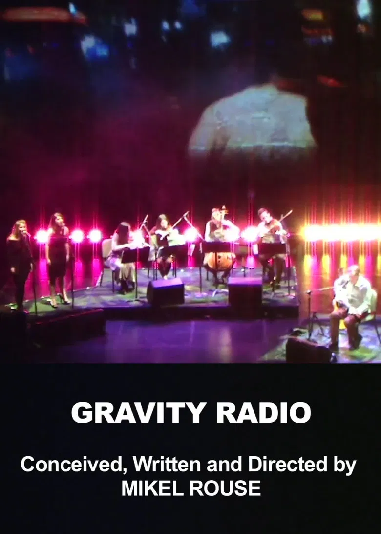 Gravity Radio poster background