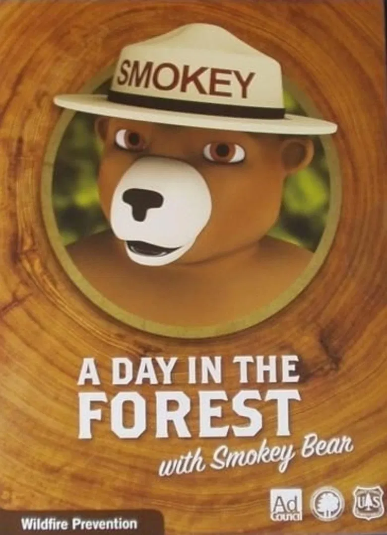 A Day in the Forest with Smokey Bear poster background