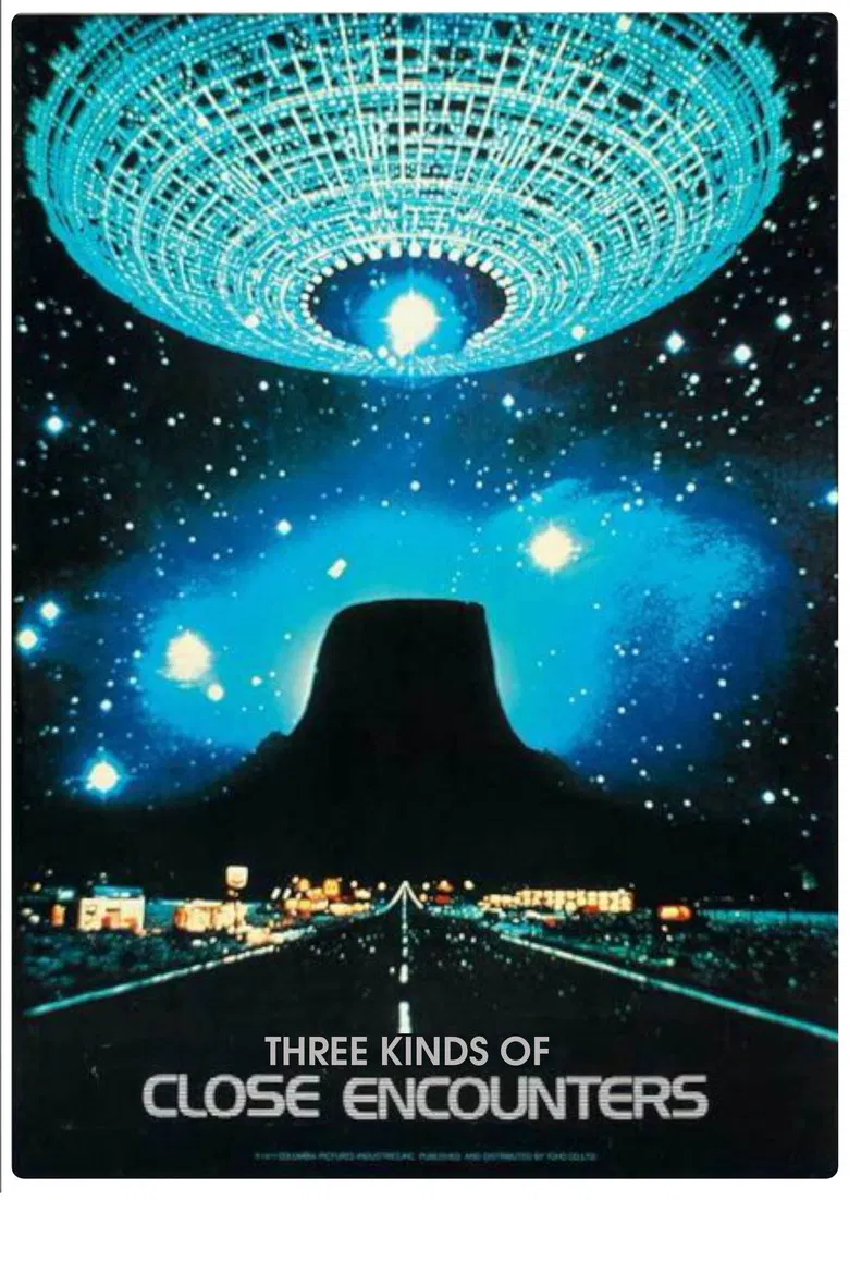 Three Kinds of Close Encounters poster background