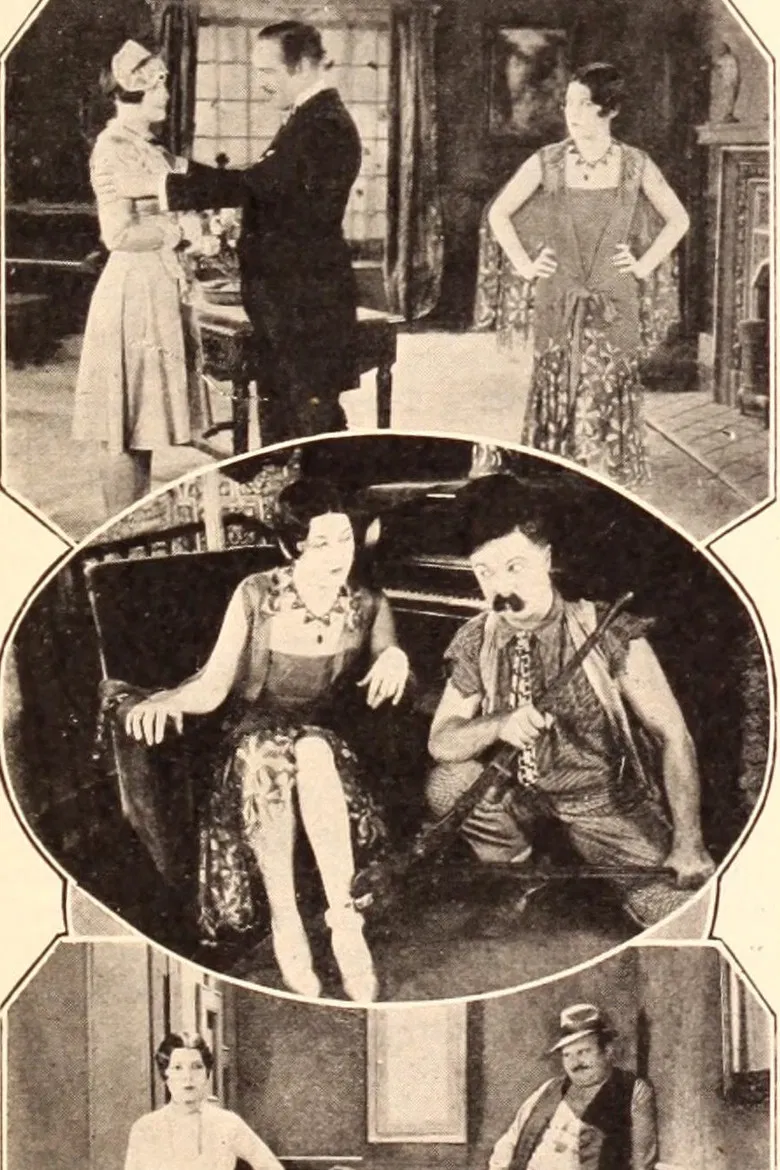 Peaches and Plumbers poster background